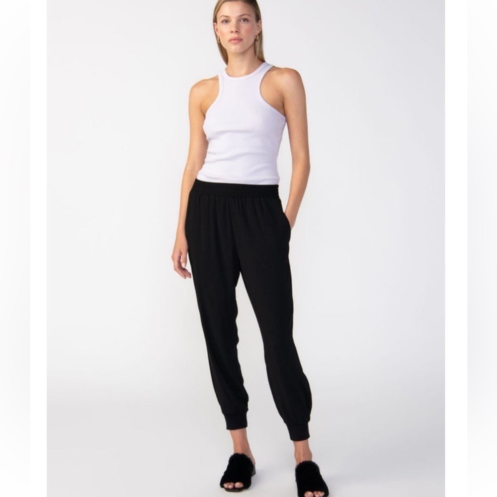 Sanctuary Day Trip Jogger Black Pull On Pants Size XSmall